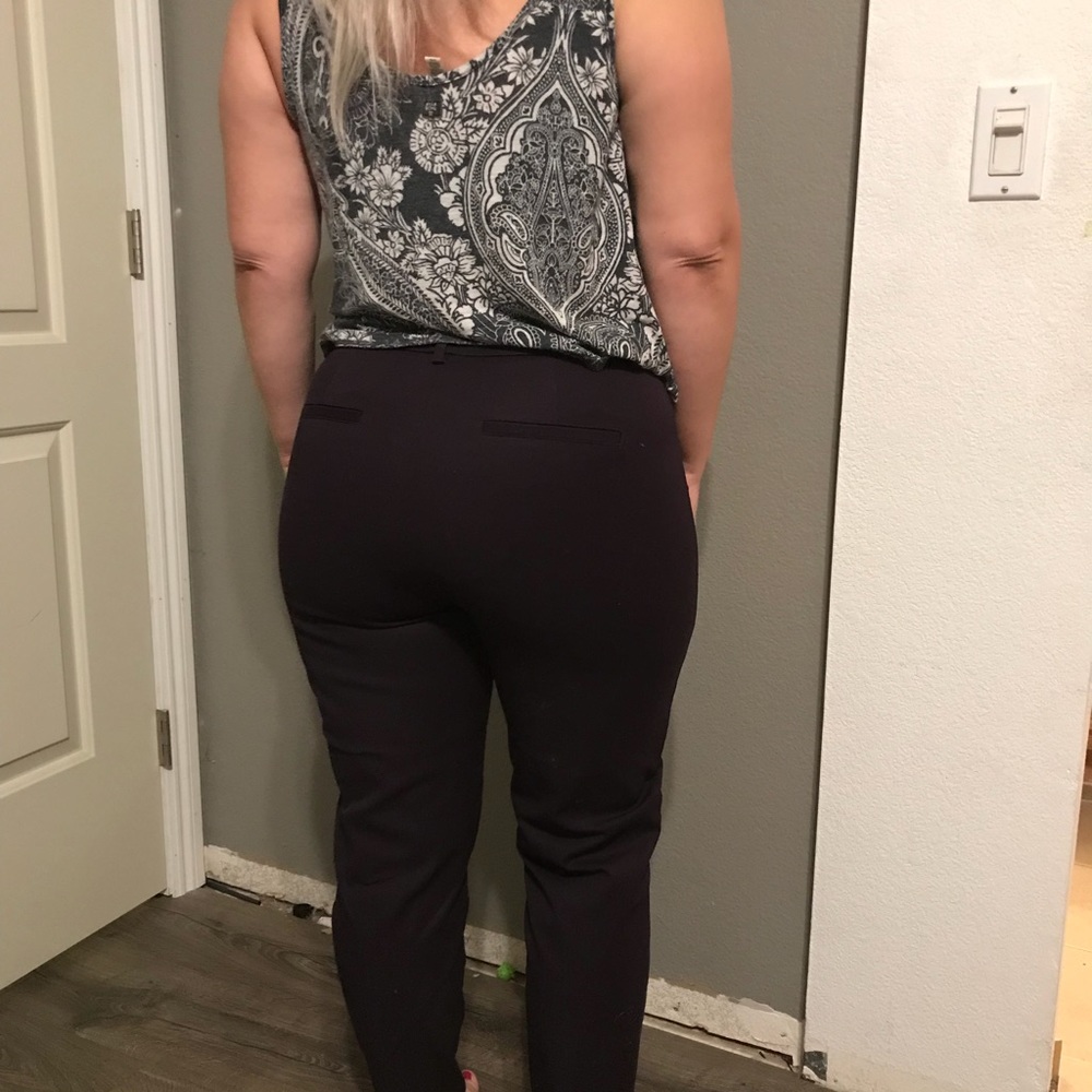 Skinny ankle slacks